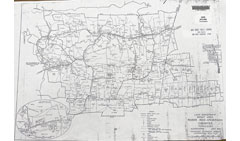 1937 TVA: Wheat Community Map | Robertsville, TN